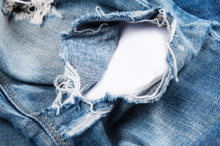How To Fix A Hole In Jeans Without Sewing