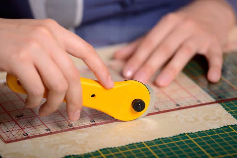 How To Use A Rotary Cutter Without A Mat