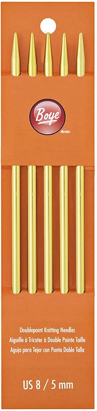 Simplicity Boye Anodized Aluminum Size US 6/7/8 Knitting Needle