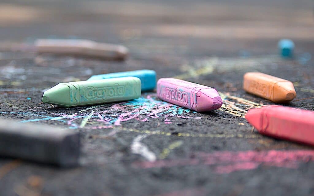 Can You Use Sidewalk Chalk On A Chalkboard? - The Creative Folk