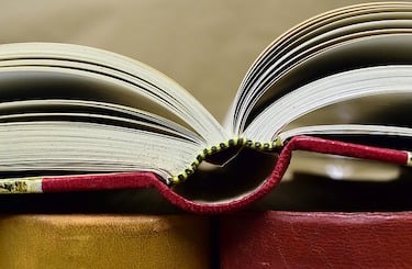 open book binding