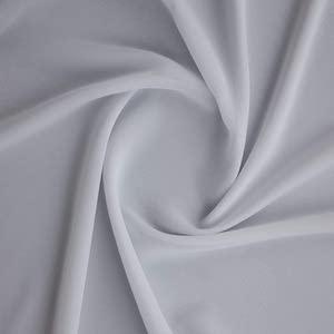 white georgette fabric