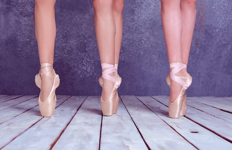 How To Sew Elastic And Ribbon On Pointe Shoes